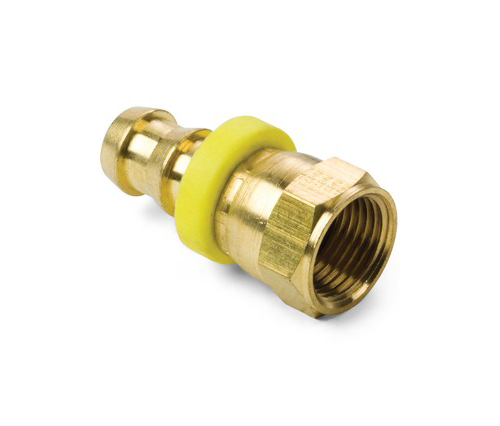 288 Push - On Hose Barb to Temale Sae Jic 37 ° دوار